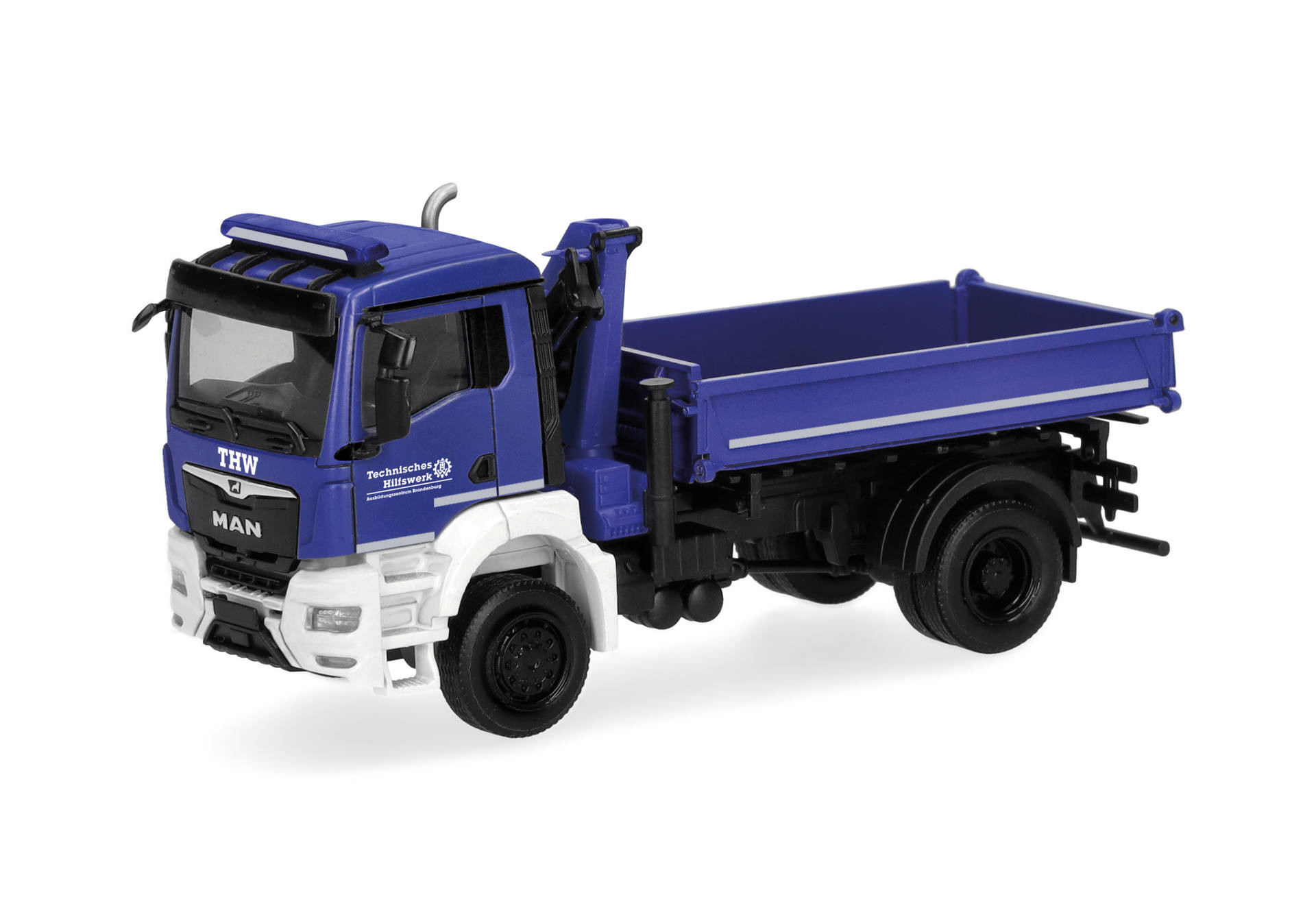 Herpa MAN TGS Kipper "THW Brandenburg" ,NH 09-10/25