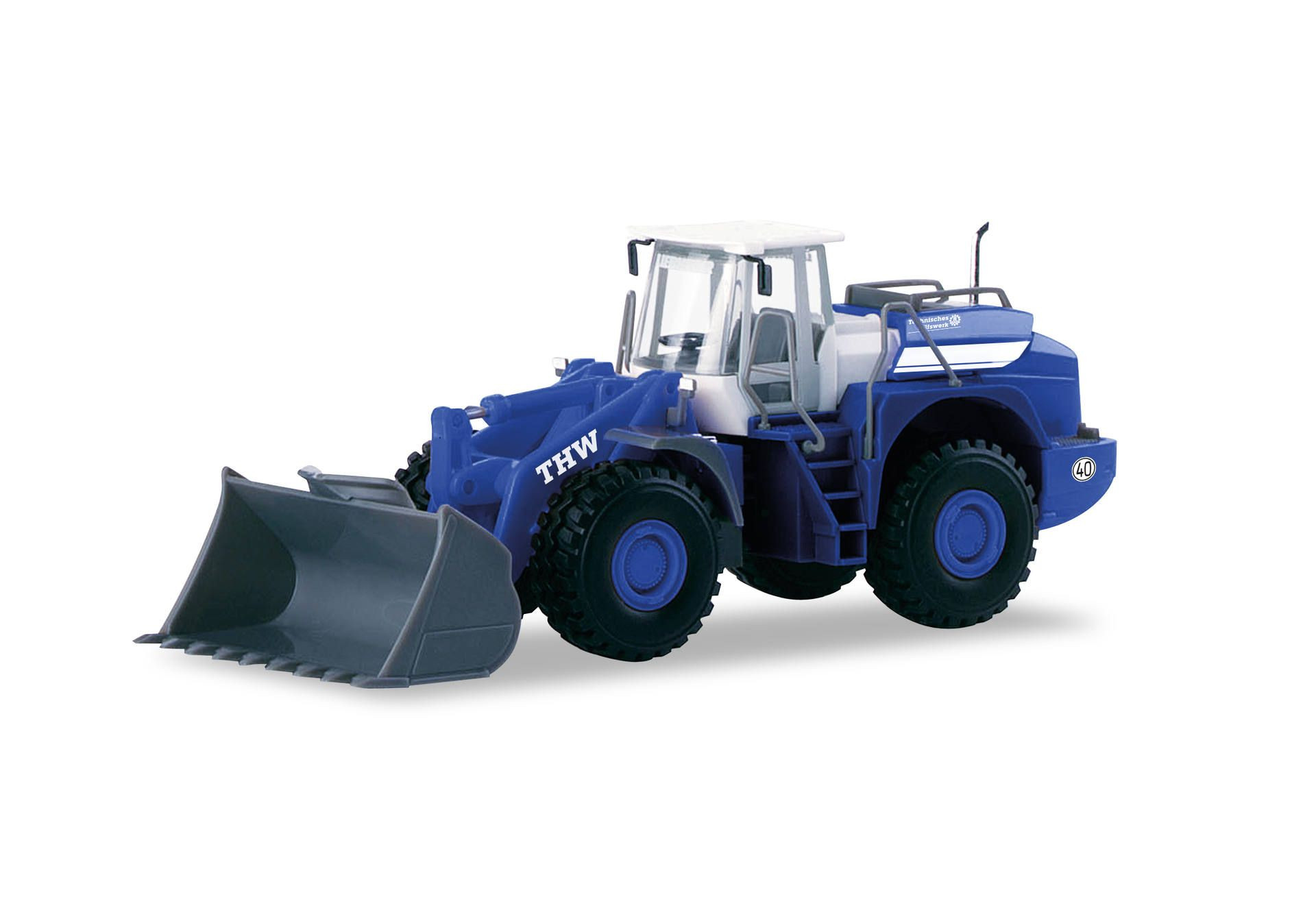 Herpa Liebherr L 580 "Radlader THW" ,NH 09-10/25