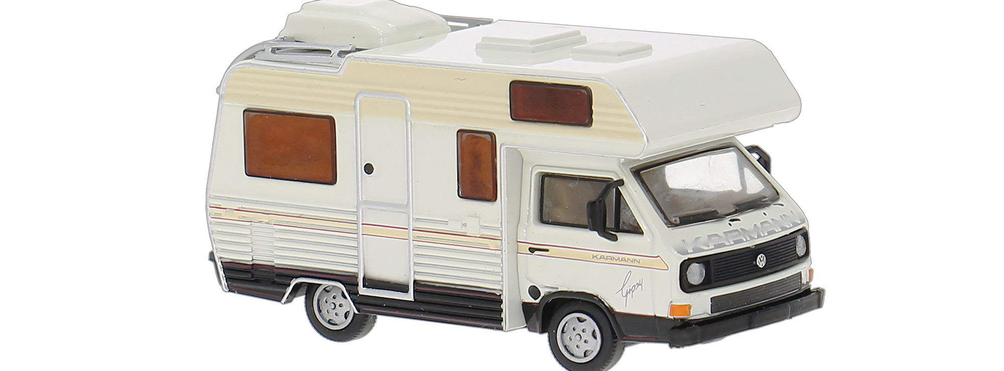 Brekina VW T3 Camper "Gipsy" von Karmann  weiß