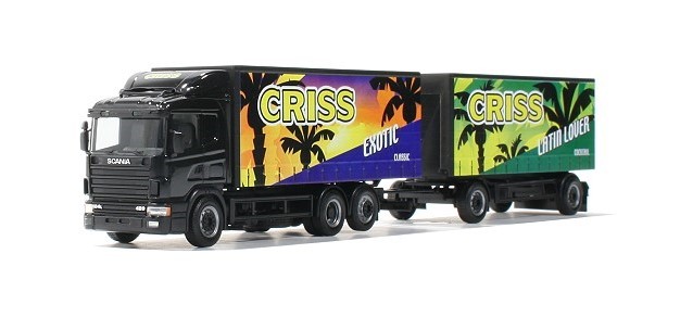 Herpa Scania 124 G "CRISS" 