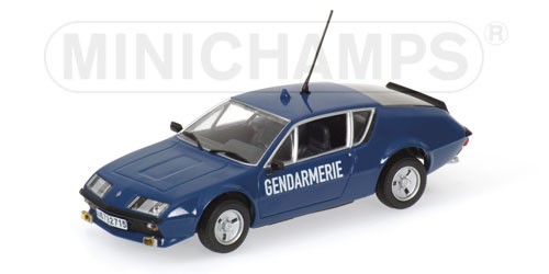 Minichamps Renault Alpine A310, Gendarmerie, Metall 1:43