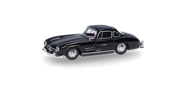 Herpa Mercedes-Benz 300 SL Flügeltürer, schwarz