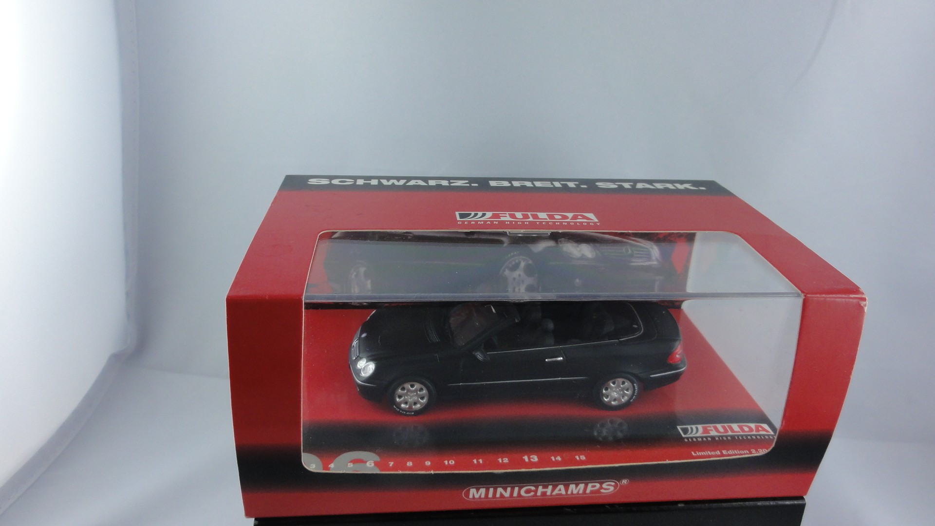 Minichamps MB CLK Cabrio Fulda-Serie, Metall 1:43