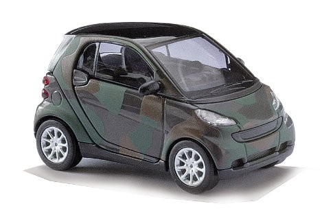 Busch Smart Fortwo Coupé 07, tarnfarben