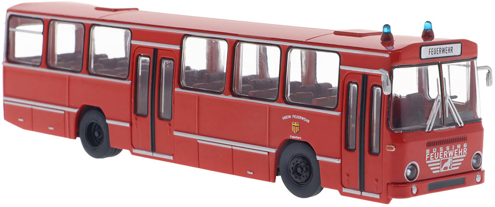 Brekina Büssing Bus BS 120N der Feuerwehr Paderborn