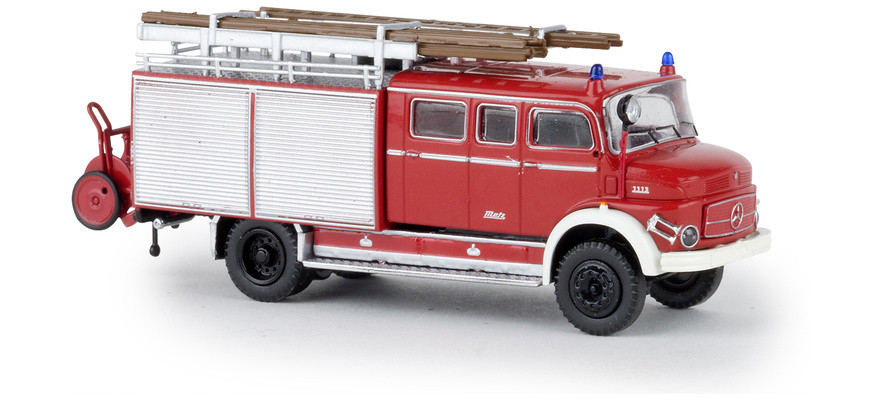 Brekina MB LAF 1113 LF 16 Feuerwehr 