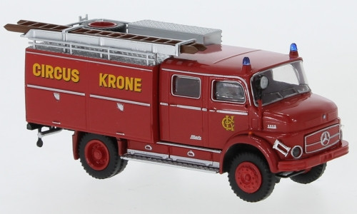 Brekina Mercedes LAF 1113 TLF 16 Circus Krone, TD, 1972