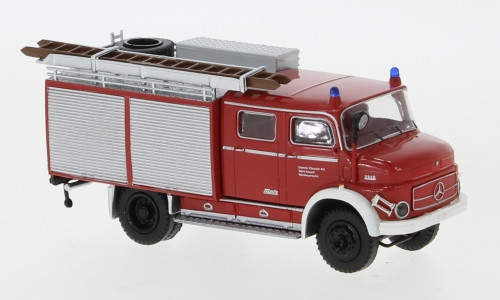 Brekina Mercedes Benz LAF 1113 TLF 16, Werkfeuerwehr Daimler Chrysler, 1972