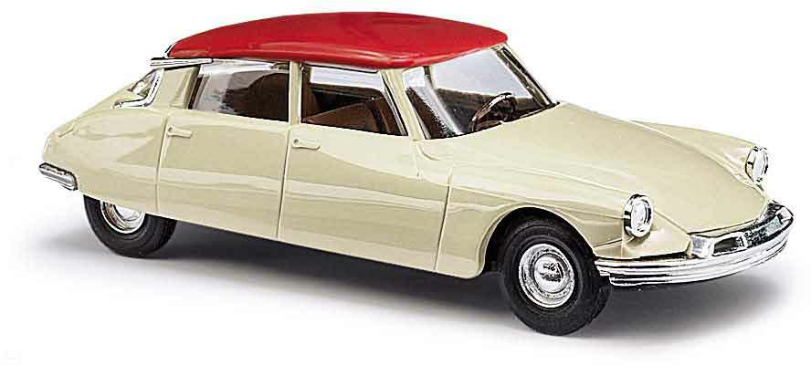 Busch Citroen DS 19, zweifarbig weiß