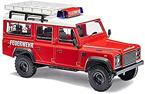 Busch Land Rover Defender Feuerwehr (Einzelstück)