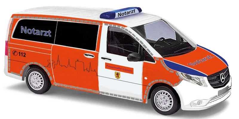 Busch MB Vito NEF„Feuerwehr Lünen“, NH 09/23