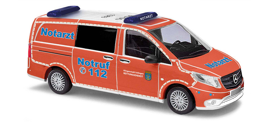Busch MB Vito NEF Feuerwehr Solingen ,NH 10/24