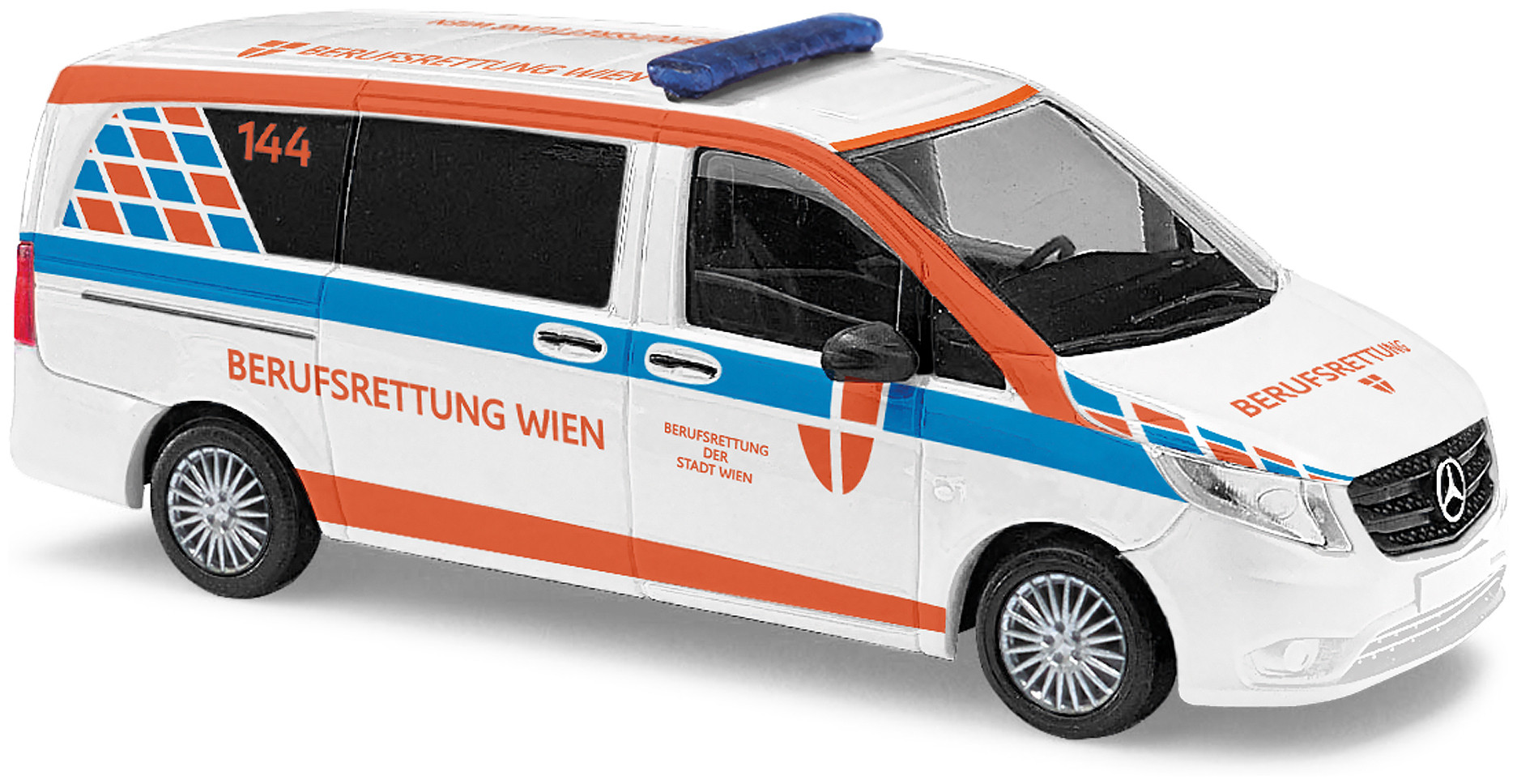Busch MB Vito NEF Berufsrettung Wien (AT) ,NH 04/25