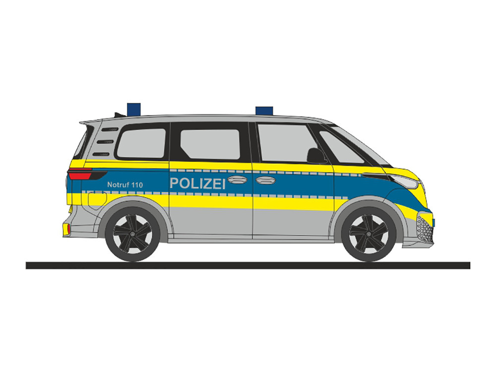 Rietze VW ID.Buzz People „Polizei Hessen“, NH 05-06/24