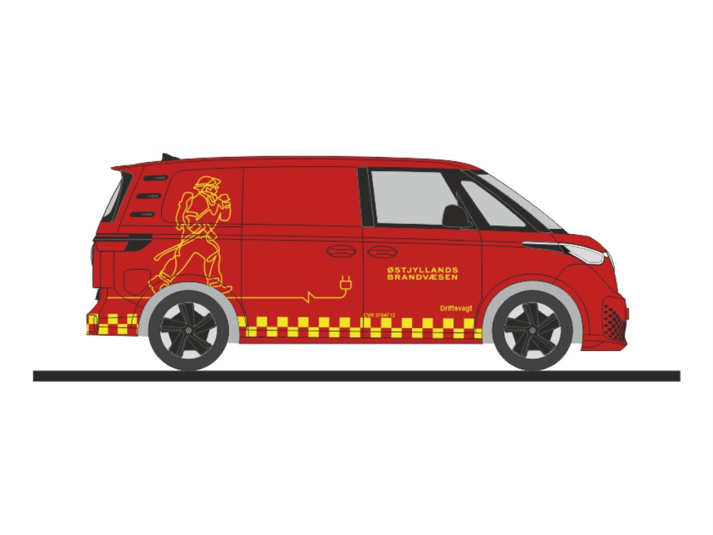 Rietze VW ID.Buzz Cargo Ostjyllands Brandvaesen (DK), NH 05-06/26