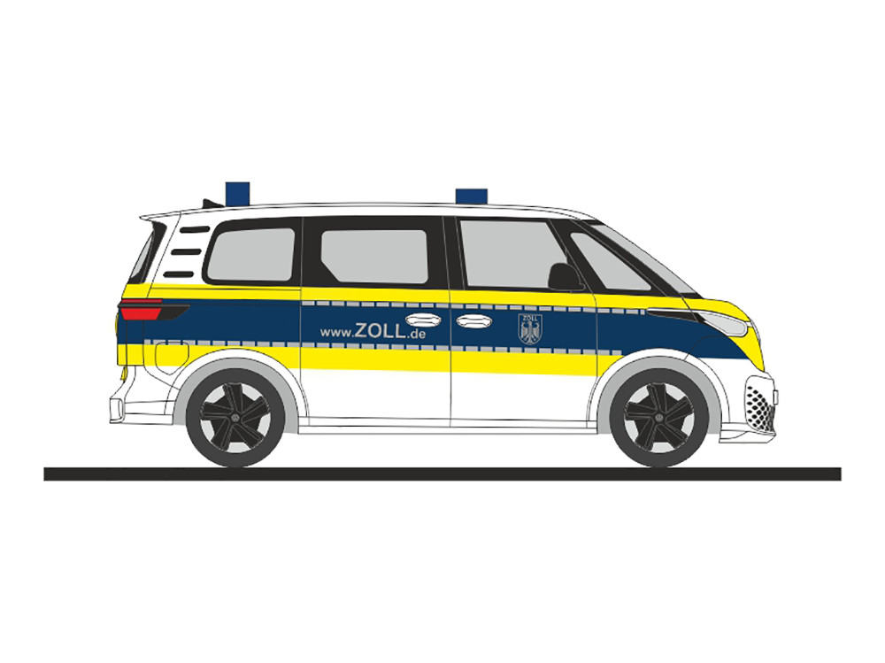 Rietze VW ID Buzz People „Zoll“, NH 09-10/24