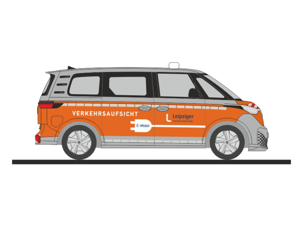 Rietze VW ID.Buzz People "Verkehrsaufsicht Leipzig", NH 09-10/25