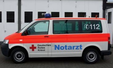 Rietze VW T5 KR NEF DRK Hochtaunus/Bad Homburg