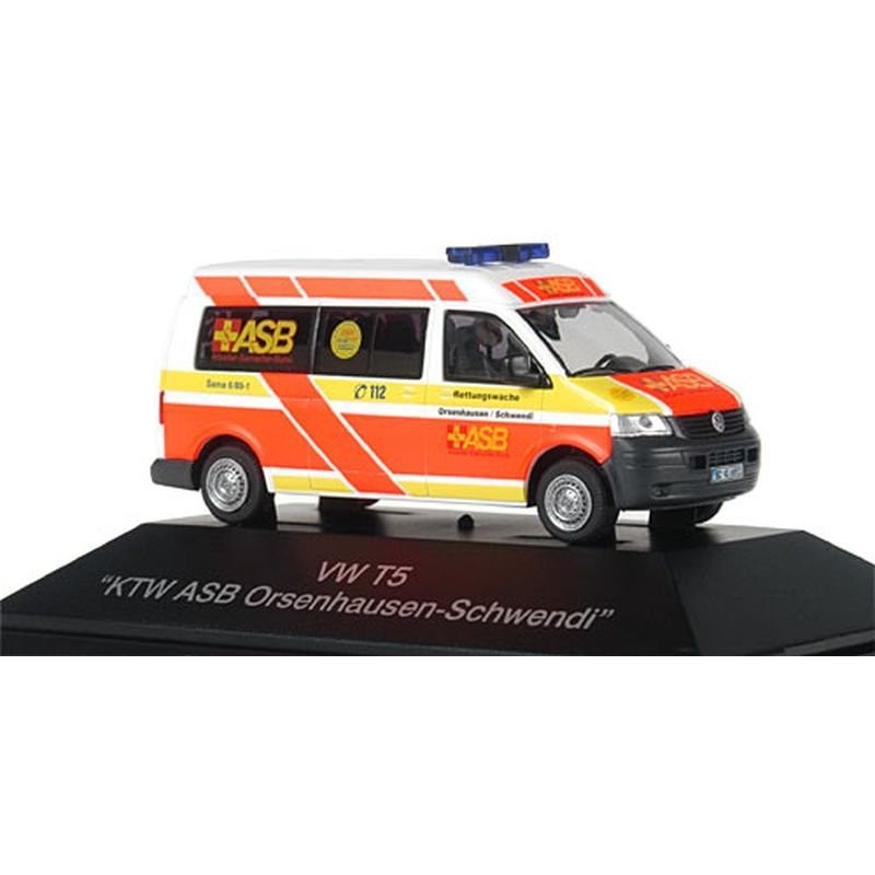 Rietze VW T5 KTW ASB Orsenhausen-Schwendi