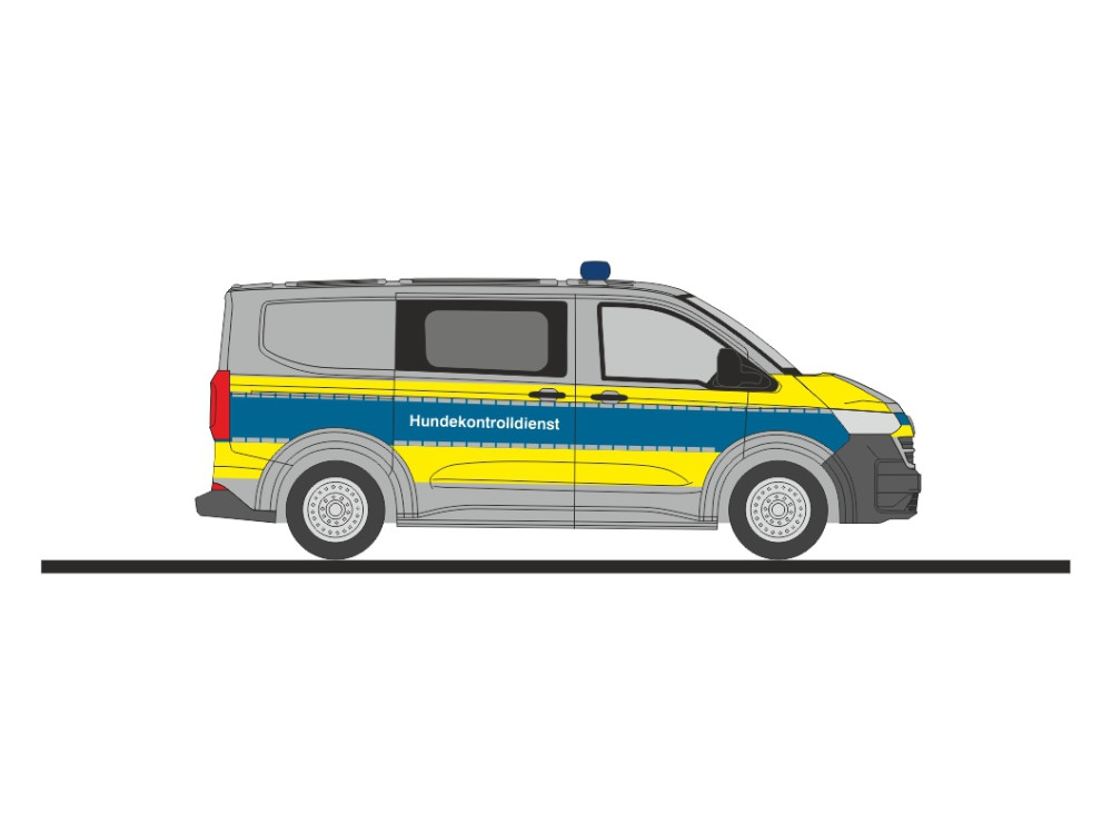 Rietze VW T7 Polizei Hamburg " Hundekontrolldienst ", NH 07-08/26