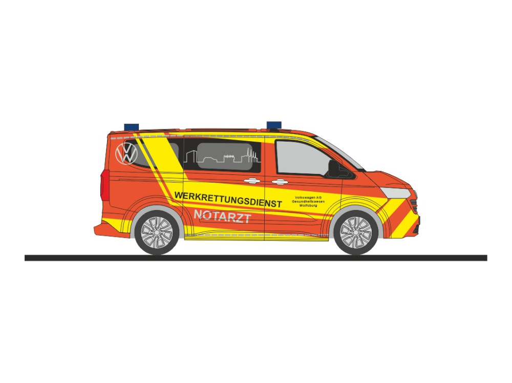 Rietze Einsatz-Serie VW T7 WF " RD Volkswagen ", NH 09-10/26