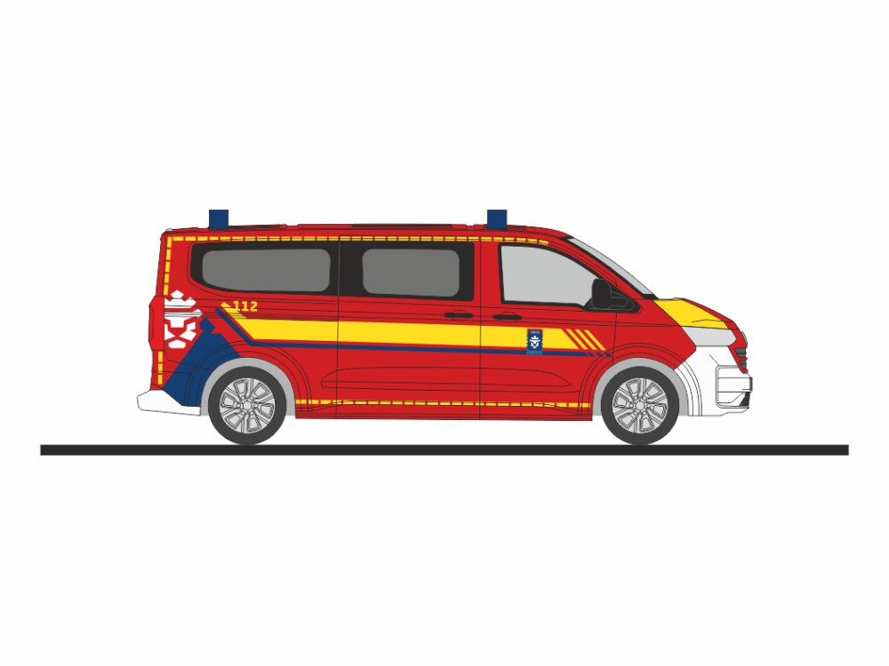 Rietze VW Caravelle " CGDIS (LU) ", NH 11-12/26