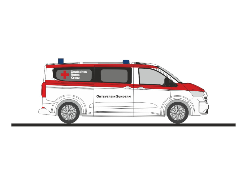 Rietze VW Caravelle " DRK Sundern ", NH 11-12/26
