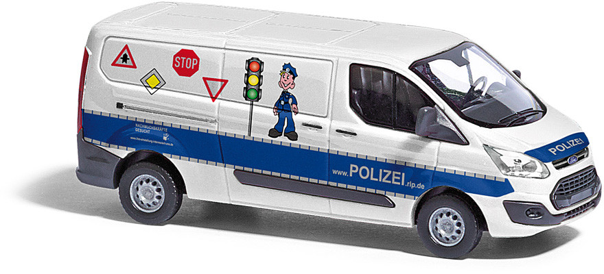 Busch Ford Transit Custom Bus Polizei, Verkehrssicherheitsberatung