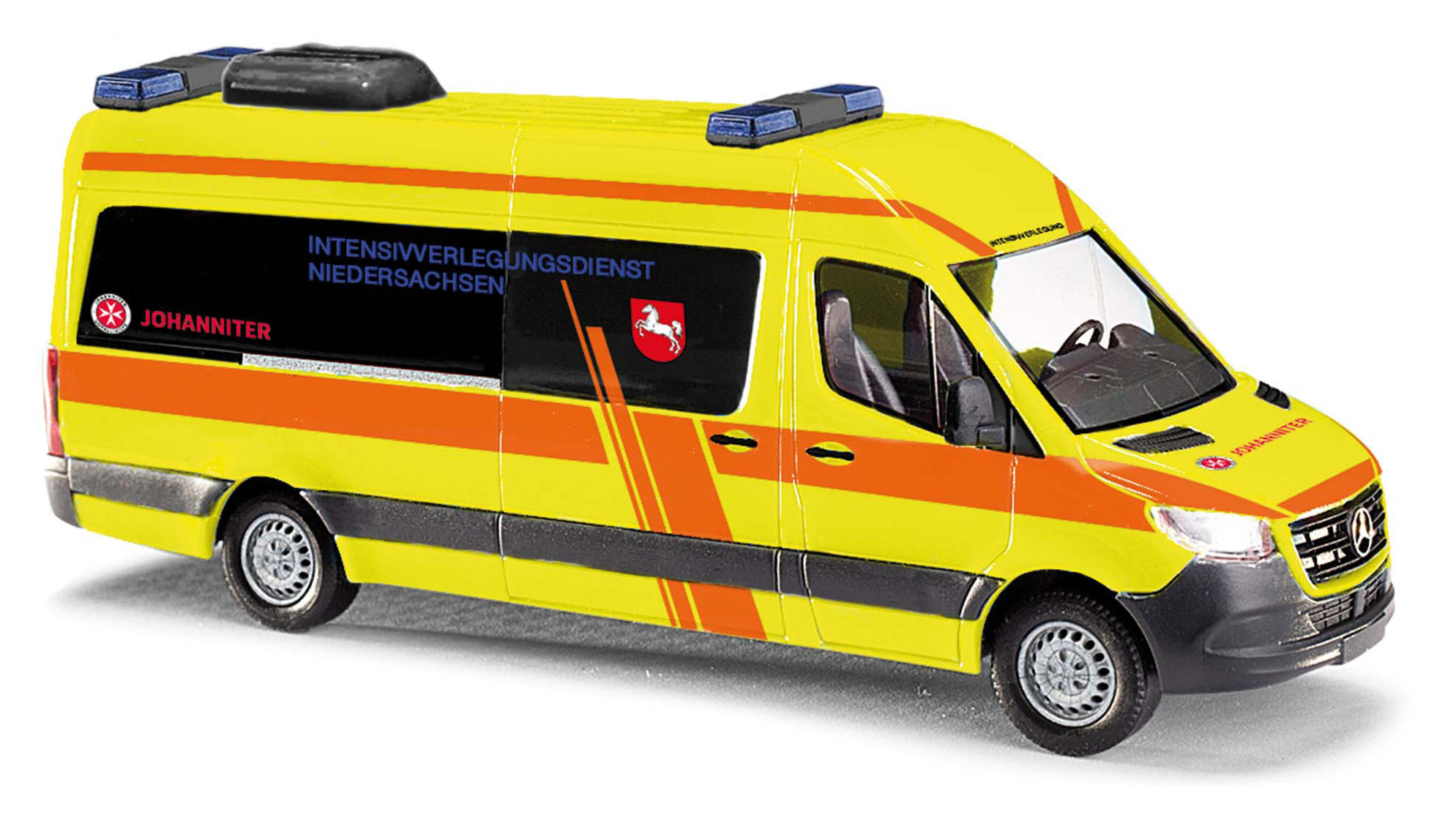 Busch MB Sprinter 18 LR Intensivverlegung JUH Niedersachsen ,NH 10/24