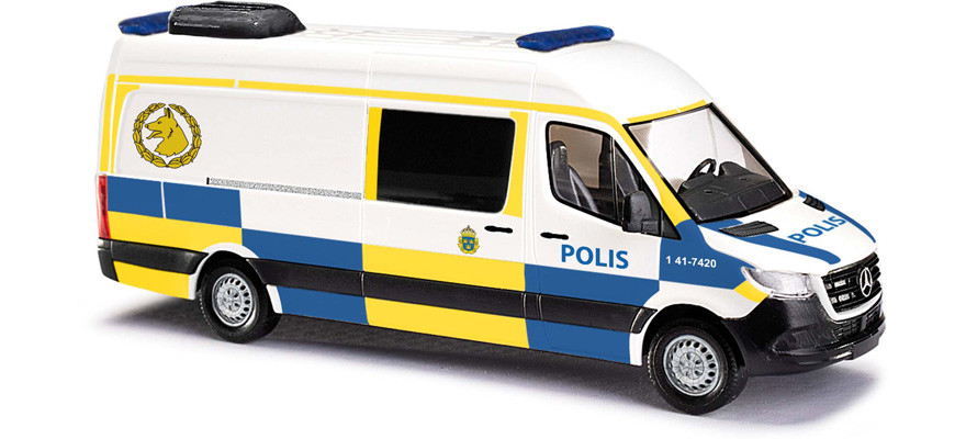 Busch MB Sprinter 18 LR Polis (SE) ,NH 10/24