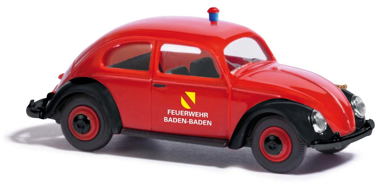 Busch VW Käfer Brezelfenster Feuerwehr Baden-Baden,NH 06/24