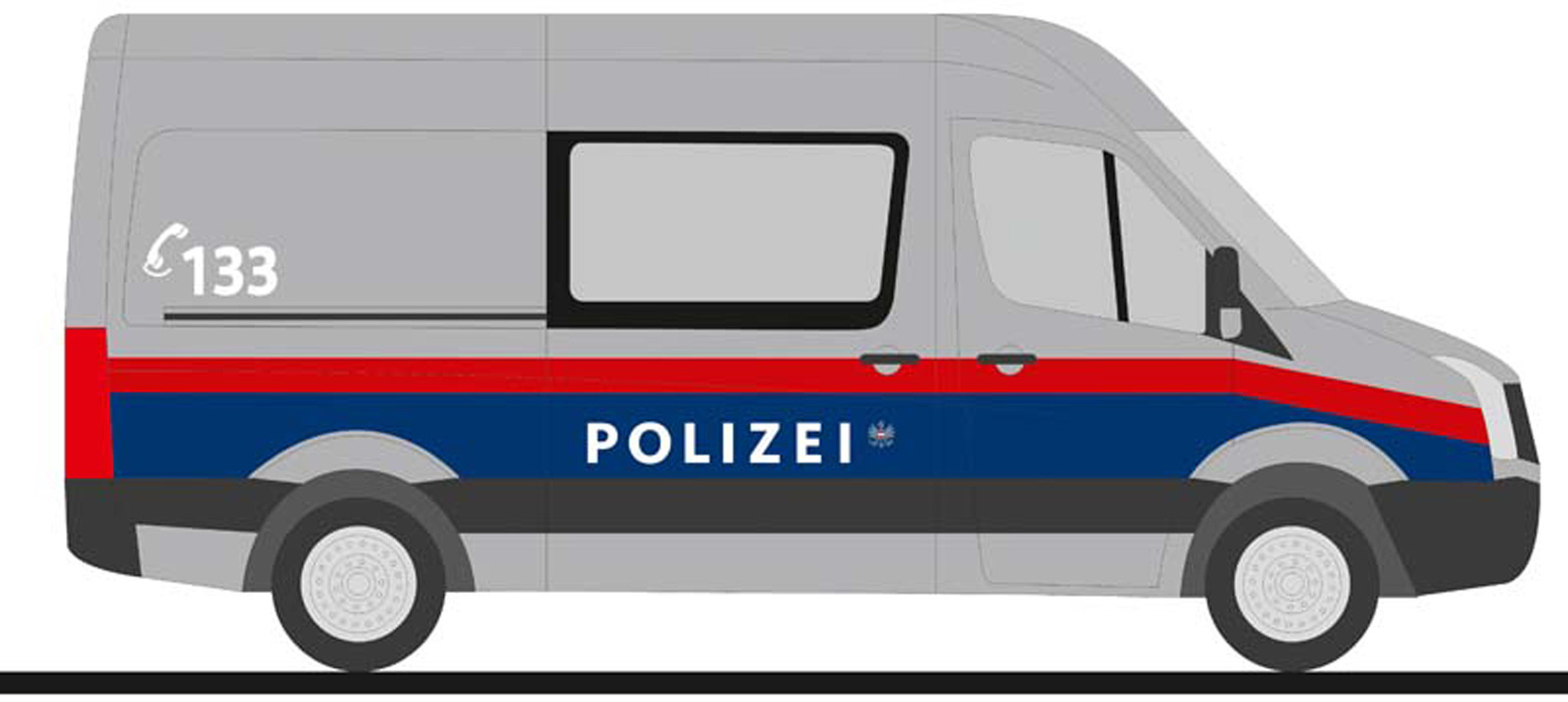 Rietze VW Crafter " Polizei (AT) ", NH Herbst 2020