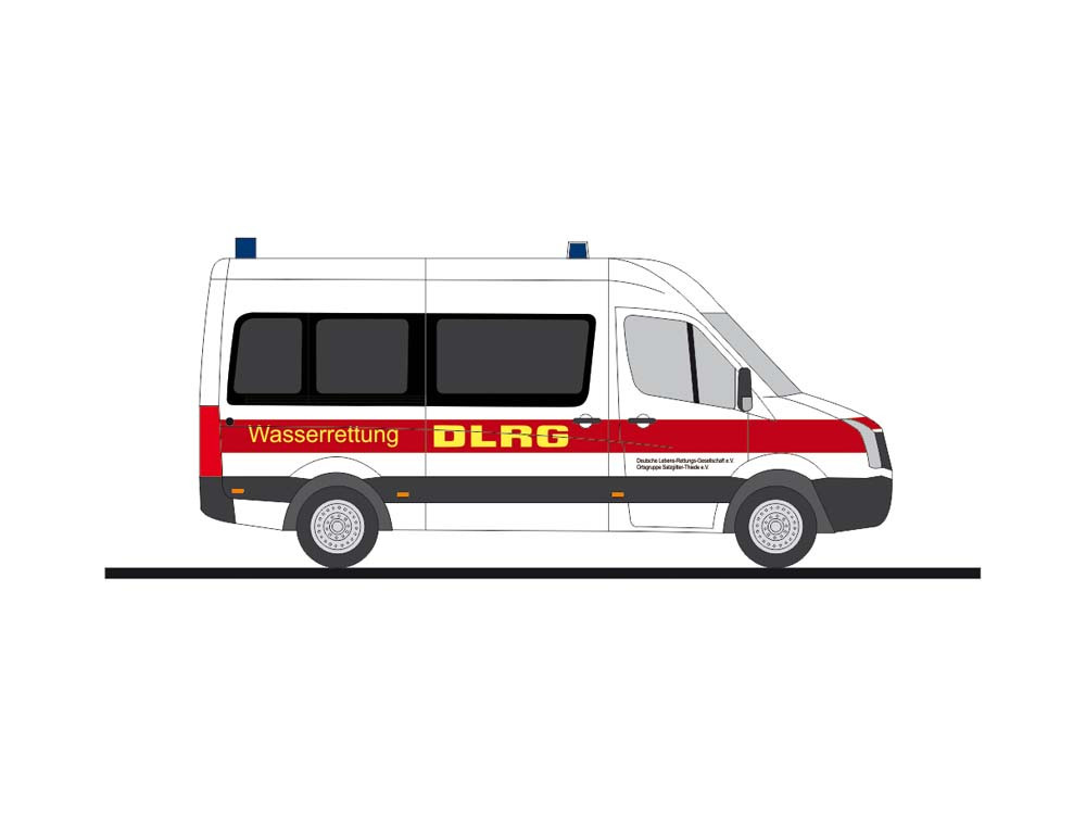 Rietze VW Crafter " DLRG Salzgitter-Thiede", NH 11-12 / 21