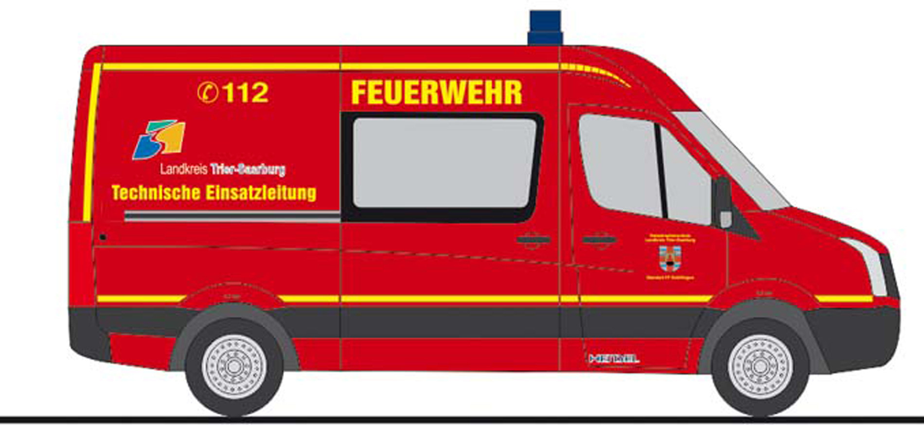 Rietze VW Crafter`11 " Katastrophenschutz Trier-Saarburg ", NH 01-02/21