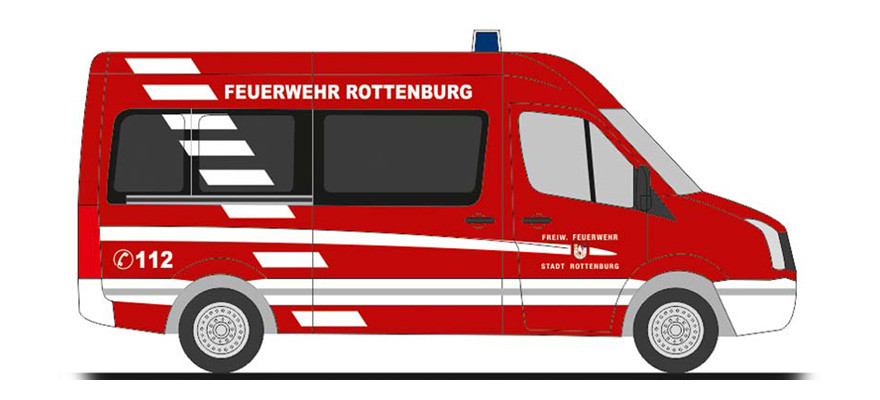 Rietze VW Crafter '11 FW Rottenburg