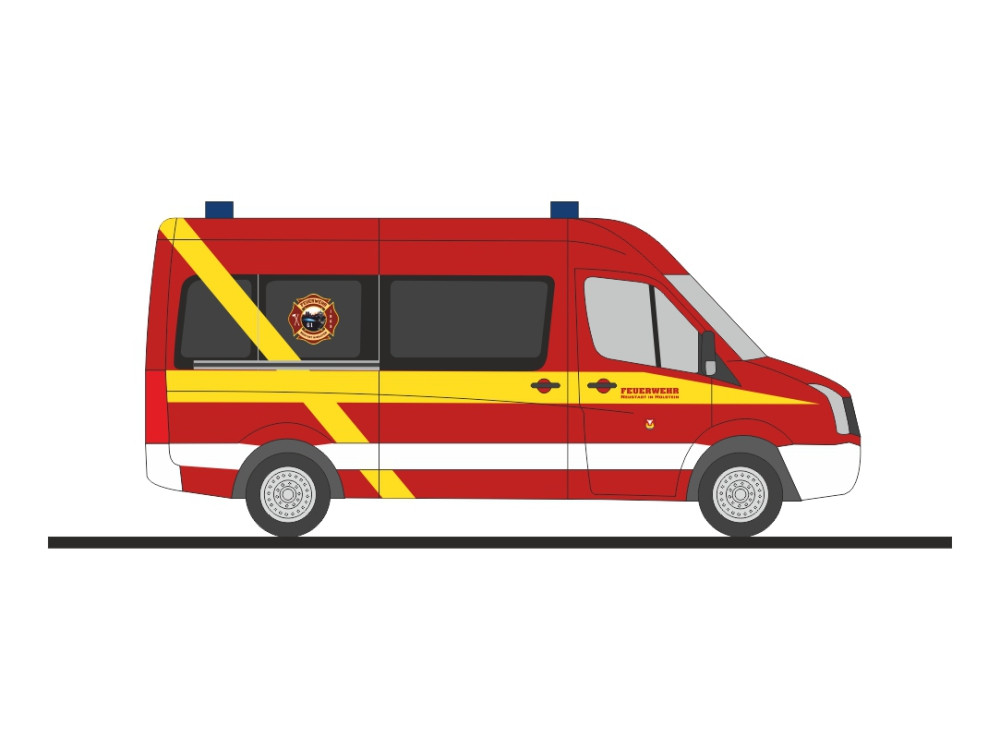 Rietze VW Crafter „Feuerwehr Neustadt / Holstein“, NH 01-02/25