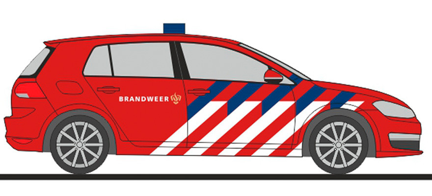 Rietze VW Golf 7 Brandweer