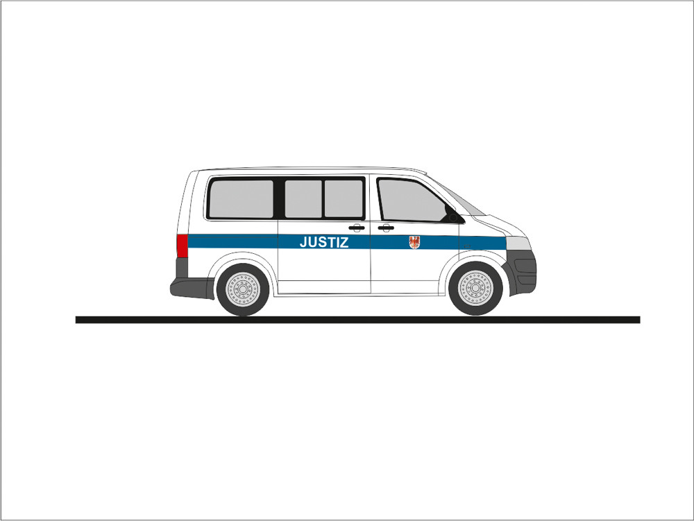 Rietze VW T5`10 Justitz Brandenburg