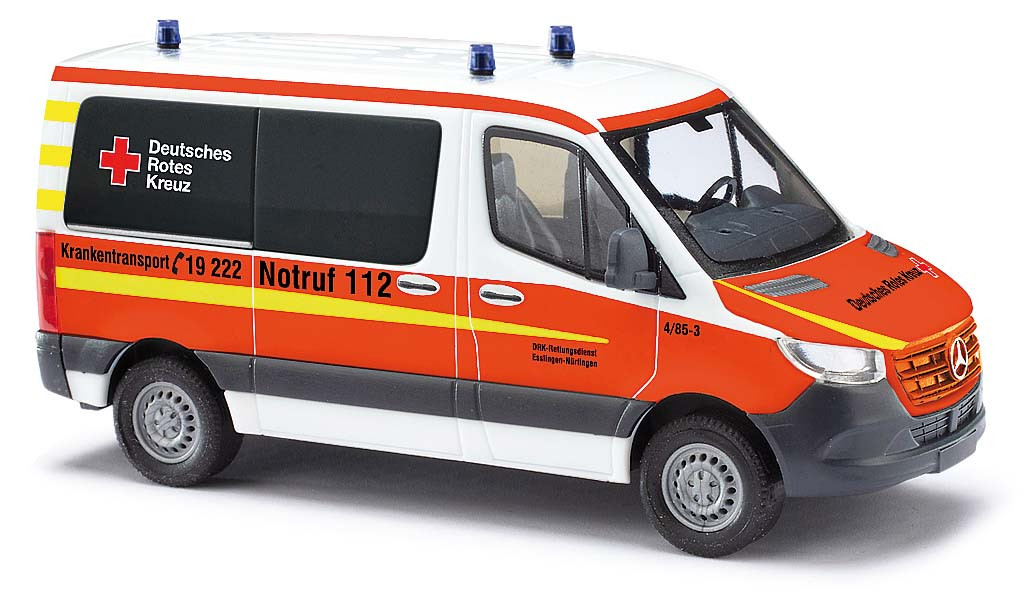 Busch MB Sprinter Bus (2018) KR Bus KTW DRK Esslingen , NH 10 / 22