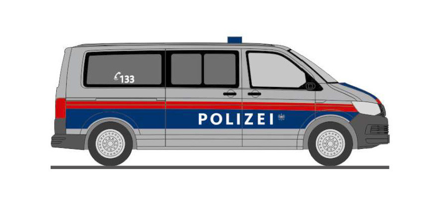 Rietze VW T6 Polizei Wien (AT)