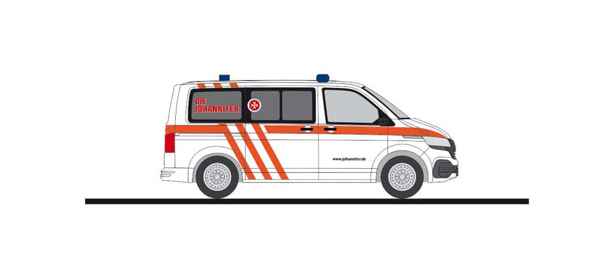 Rietze VW T6.1 Johanniter RV Lingen-Nordhorn