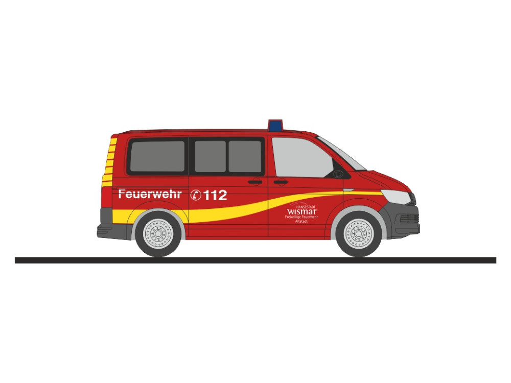 Rietze VW T6 „Feuerwehr Wismar“, NH 01-02/25