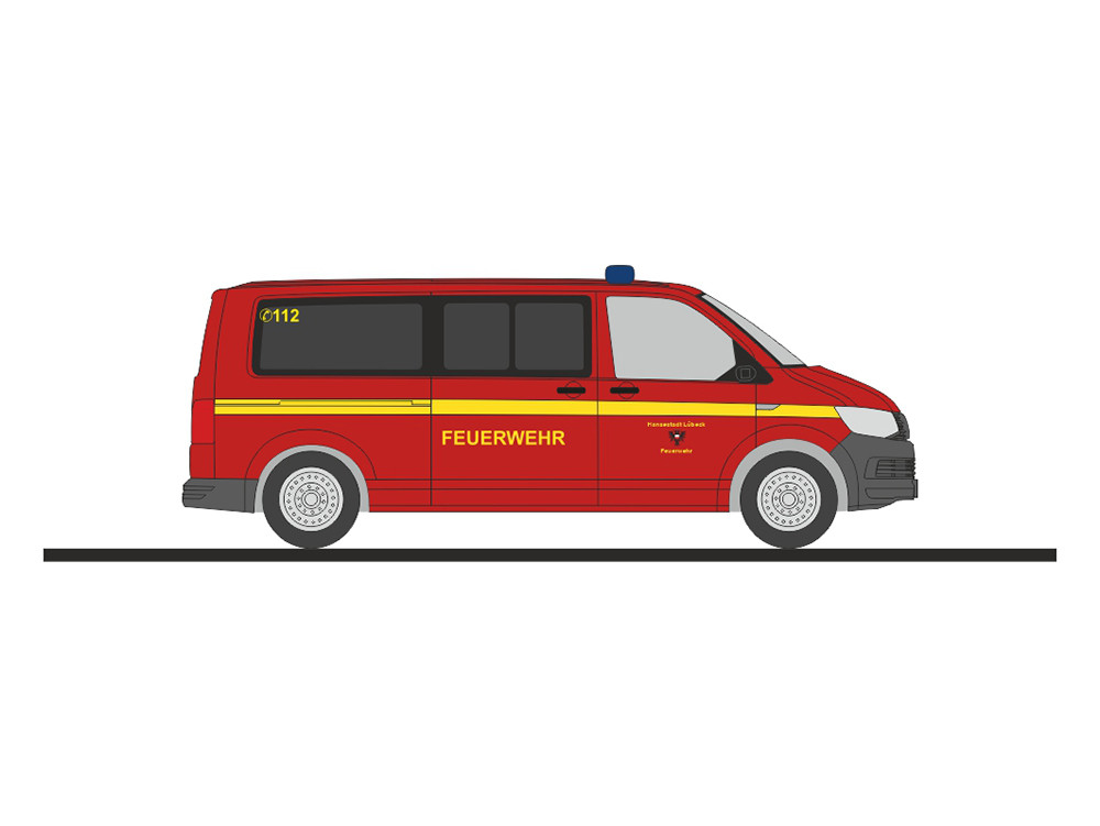 Rietze VW T6 „Feuerwehr Lübeck“, NH 03-04/25