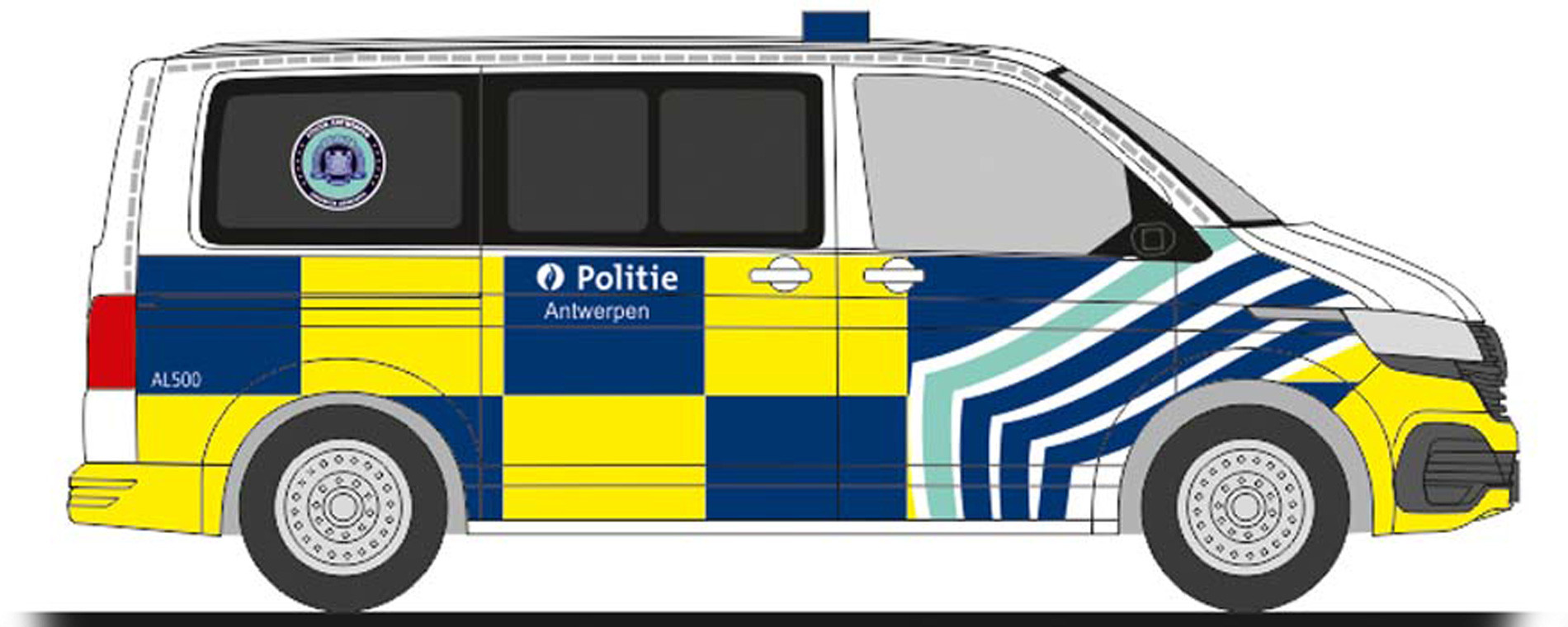 Rietze VW T6.1 Politie Antwerpen (BE)