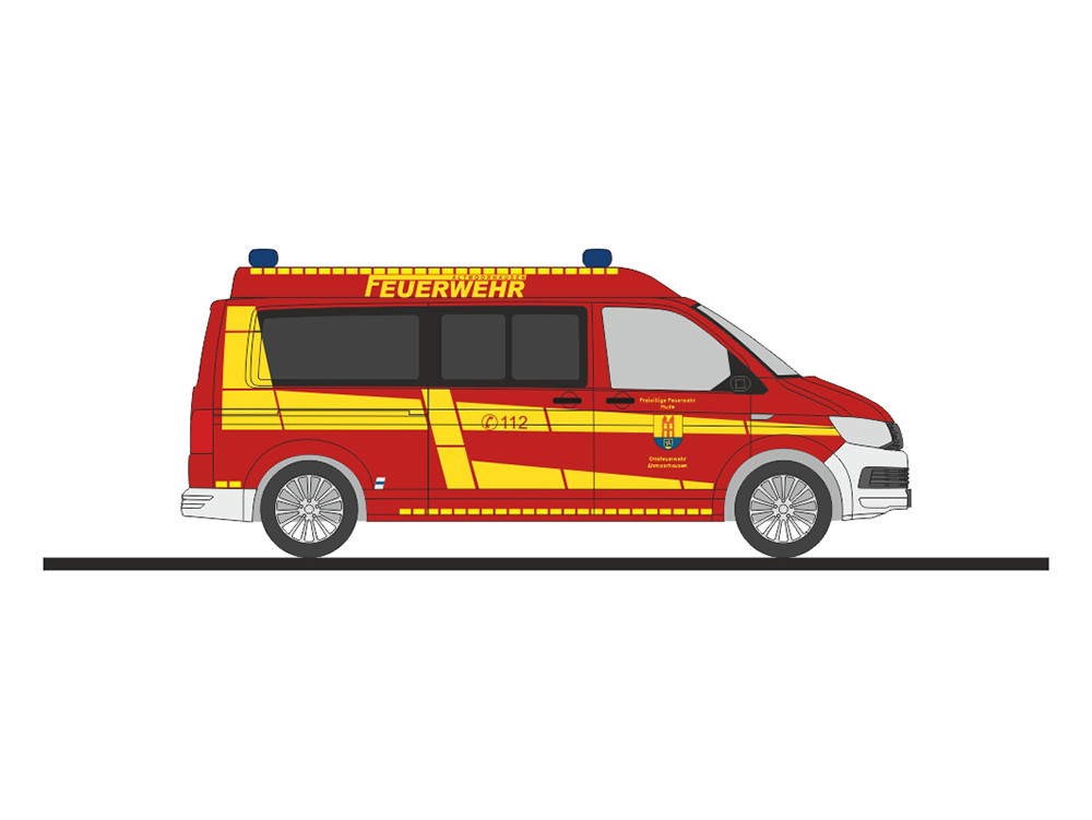 Rietze VW T6 MD „Feuerwehr Altmoorhausen“, NH 03-04/25