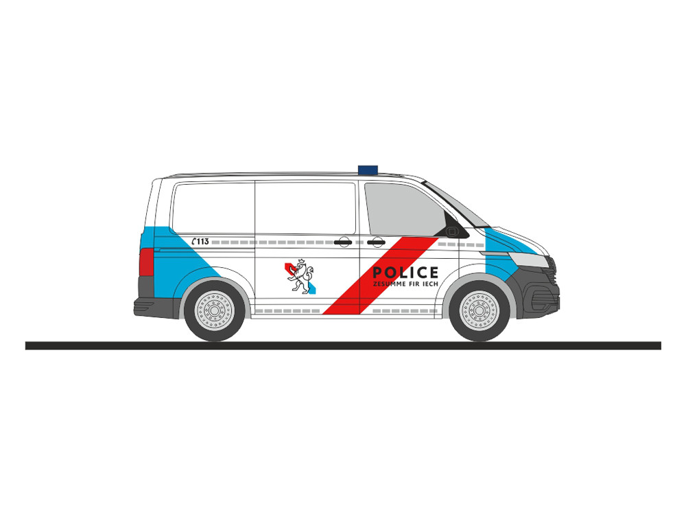 Rietze VW T6.1 Police (LU) , NH 09-10 / 22