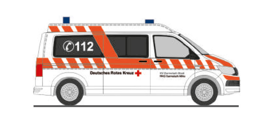 Rietze VW T6 "DRK Darmstadt-Mitte", NH 09-10/21