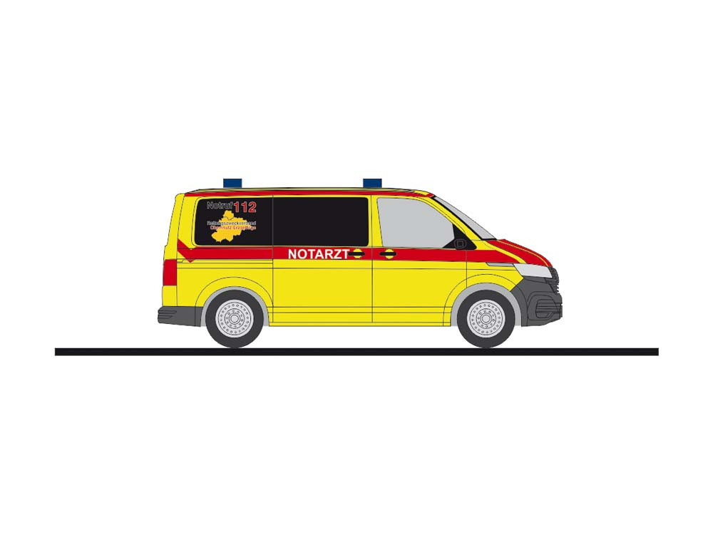 Rietze VW T6.1 " Rettungszweckverband Chemnitz - Erzgebirge", NH 11-12 / 21