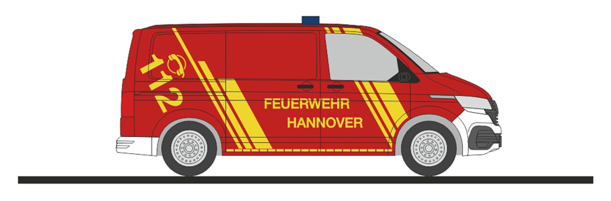 Rietze VW T6.1 KR "Feuerwehr Hannover", NH 03-04 / 23