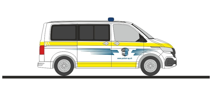 Rietze VW T6.1 KR "Kantonspolizei Aargau (CH)", NH 05-06/23